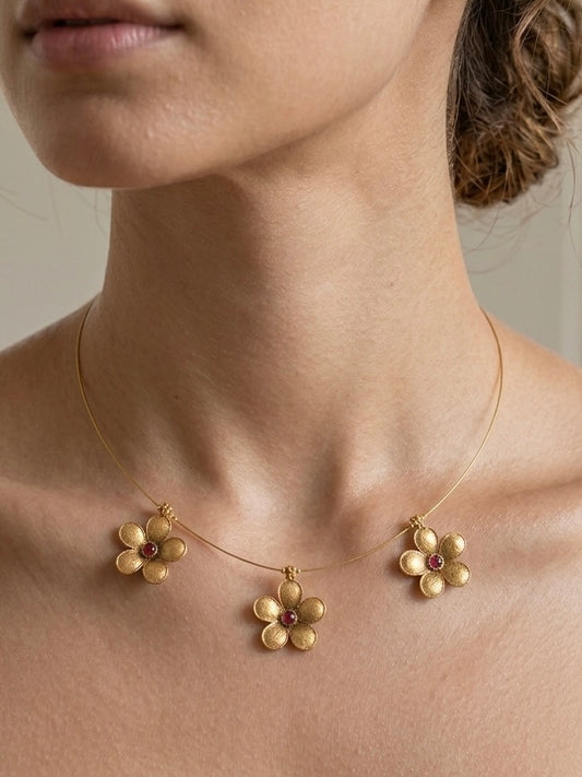 Tri Flora Invisible Chain