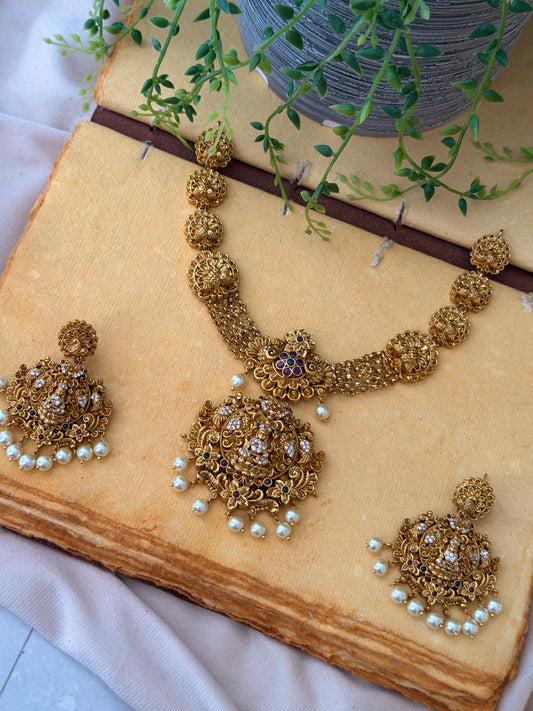 Bhimaleya Gold Replica Necklace