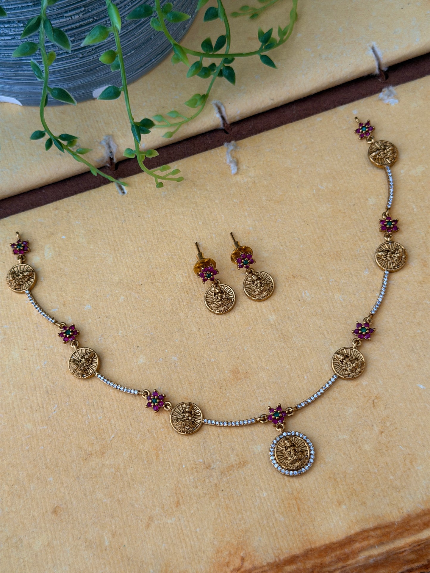 Ruby Flora x Kaashu Necklace