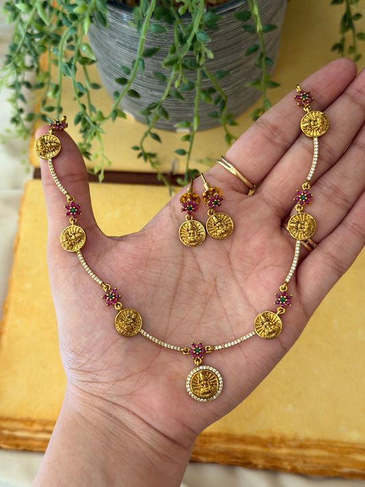 Ruby Flora x Kaashu Necklace