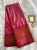 Blush Pink Semi Kanchivaram Pattu