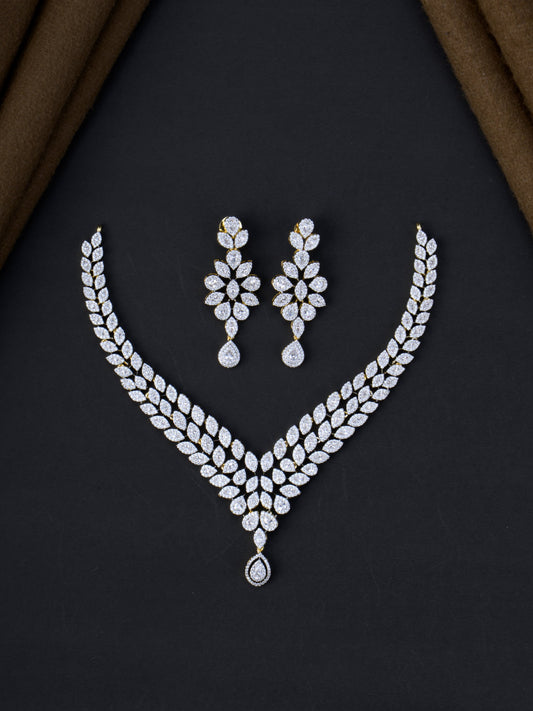 Vallari AD Necklace Set - full set