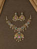 Jhoola Lakshmi Meenakari Necklace Set