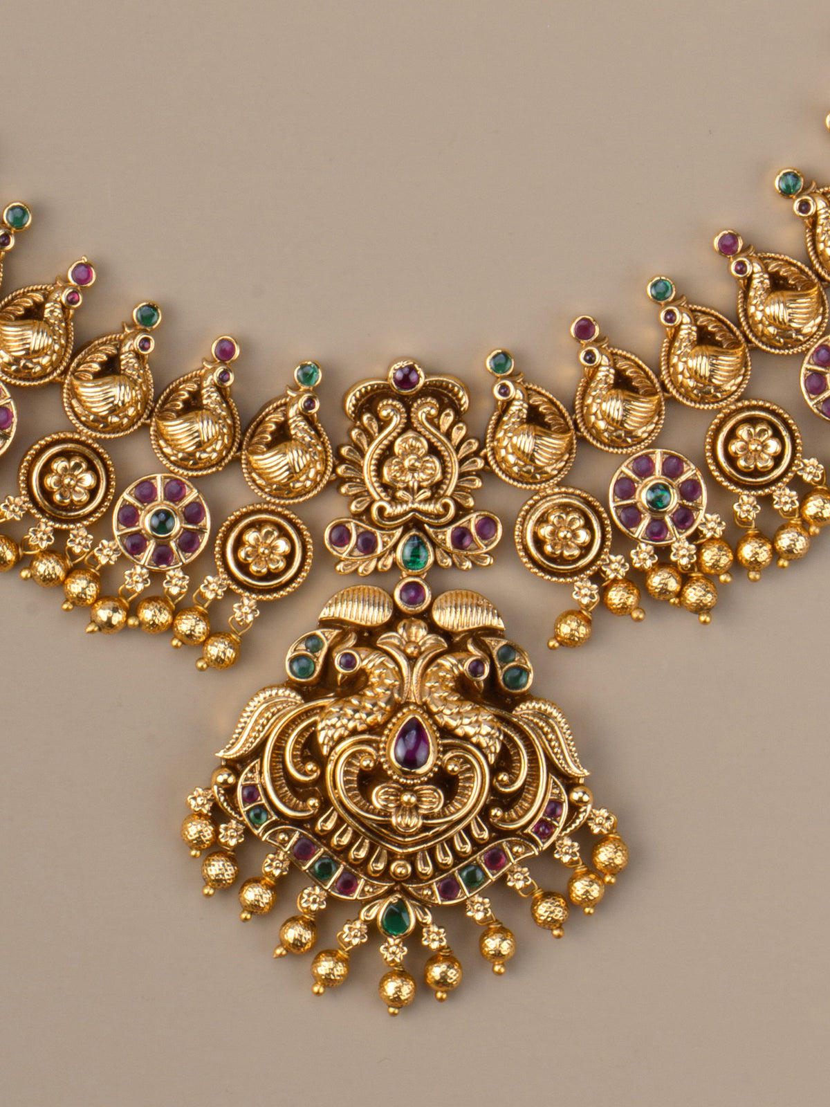 Kanganah Nakshi Necklace