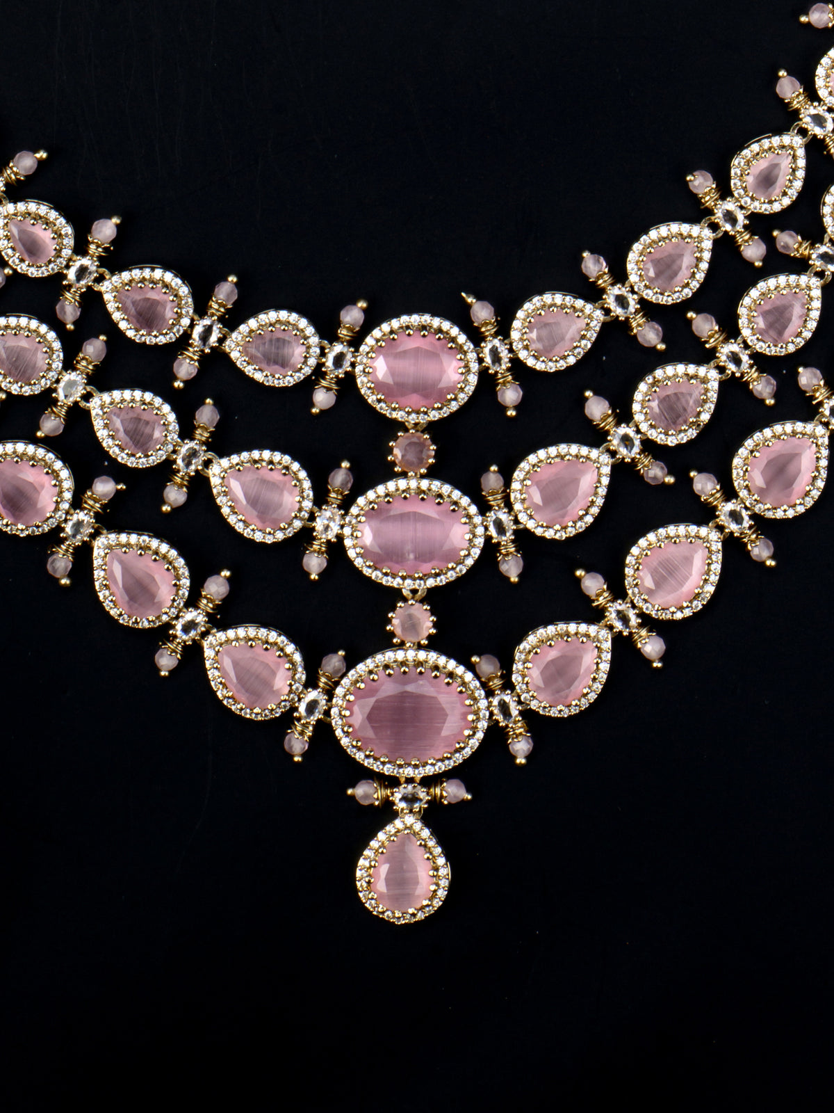 Triveni Blush Victorian Haaram