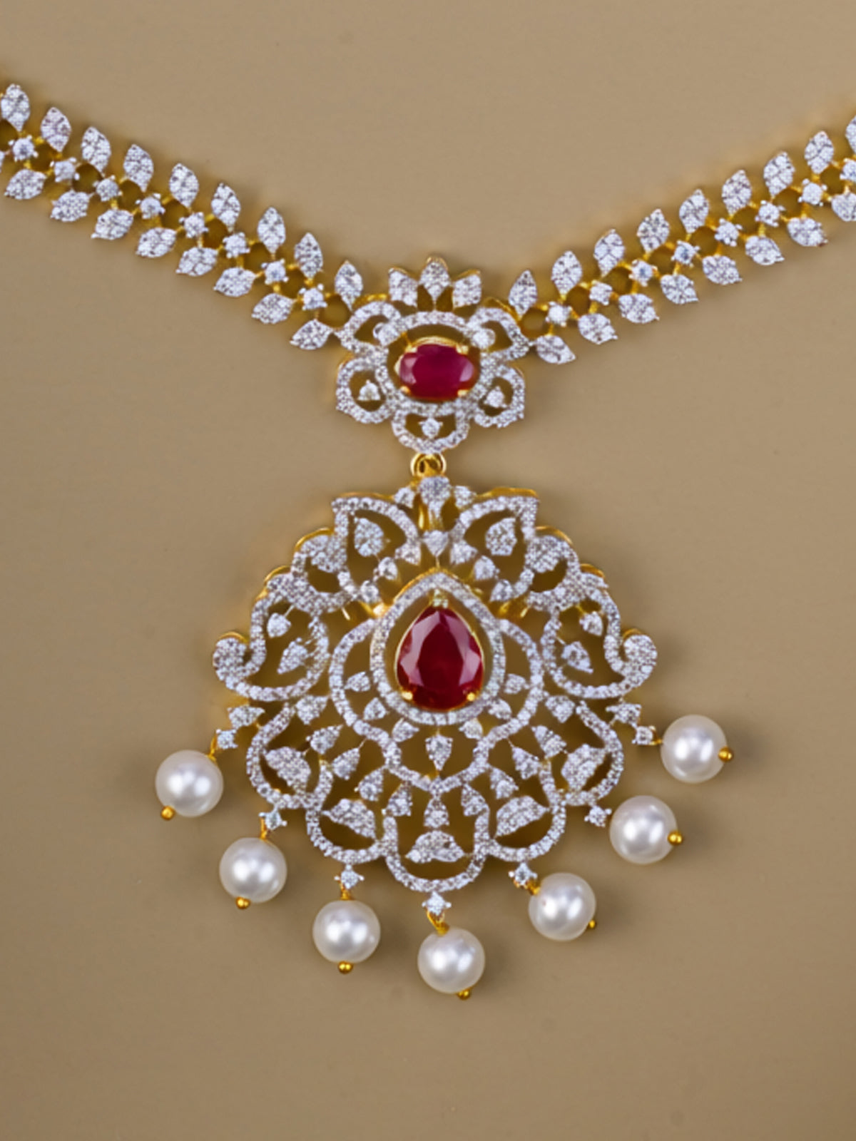 Neteeksha Diamond Haaram