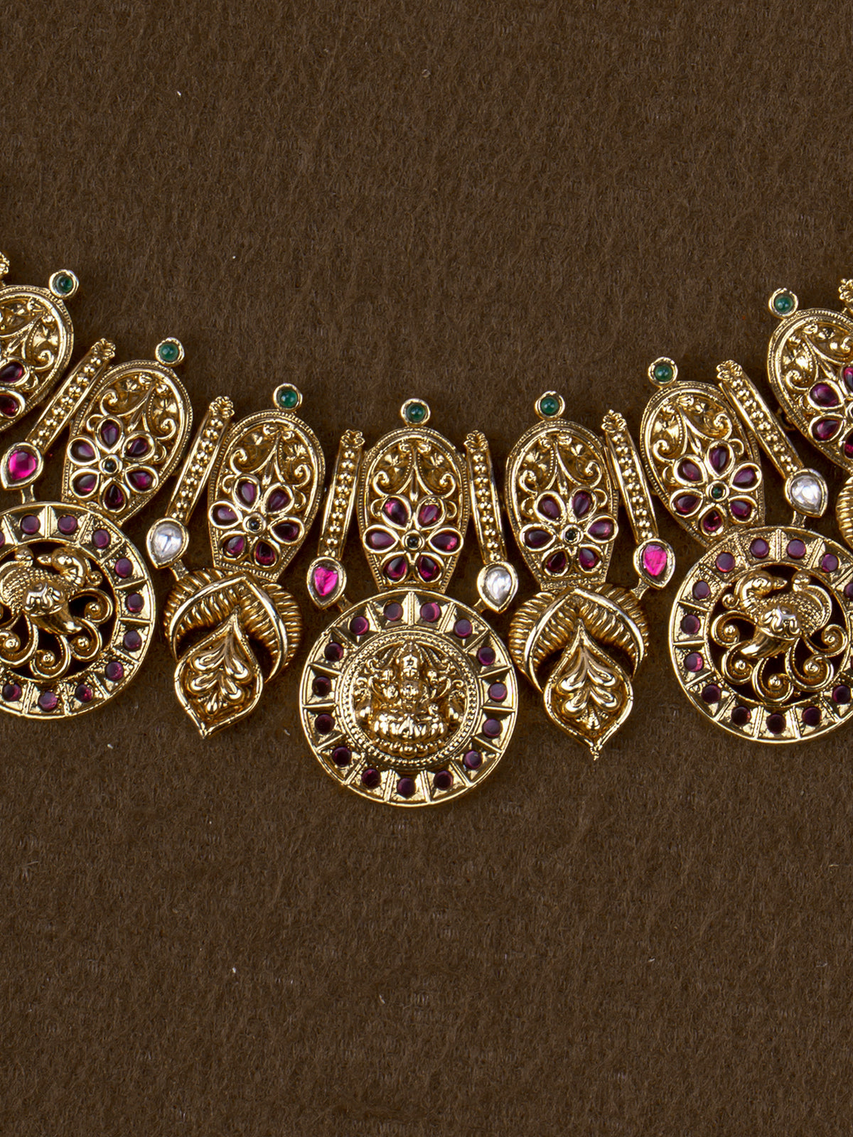 Surya Lakshmi Kasu Necklace Set