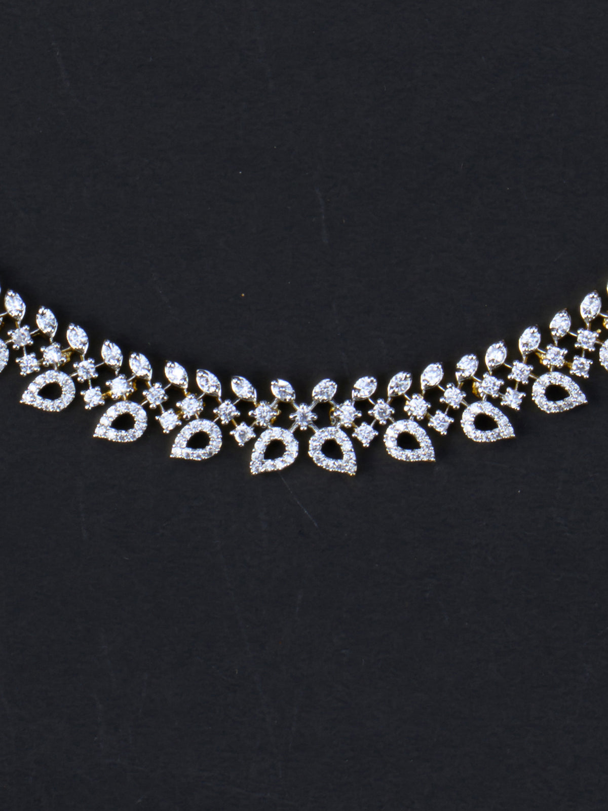 Parnika AD Necklace Set - necklace close-up