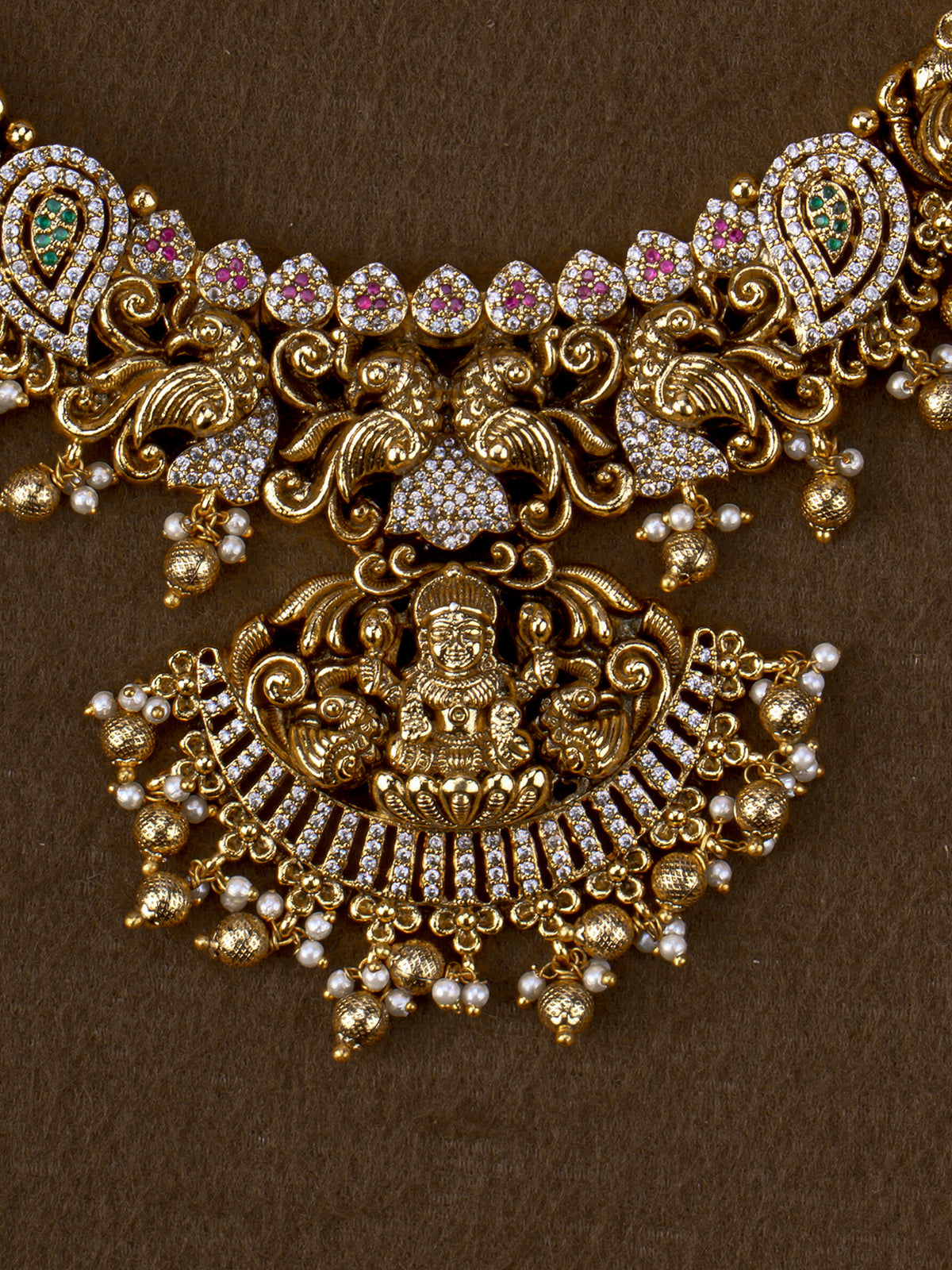 Shobhana Lakshmi Necklace Set