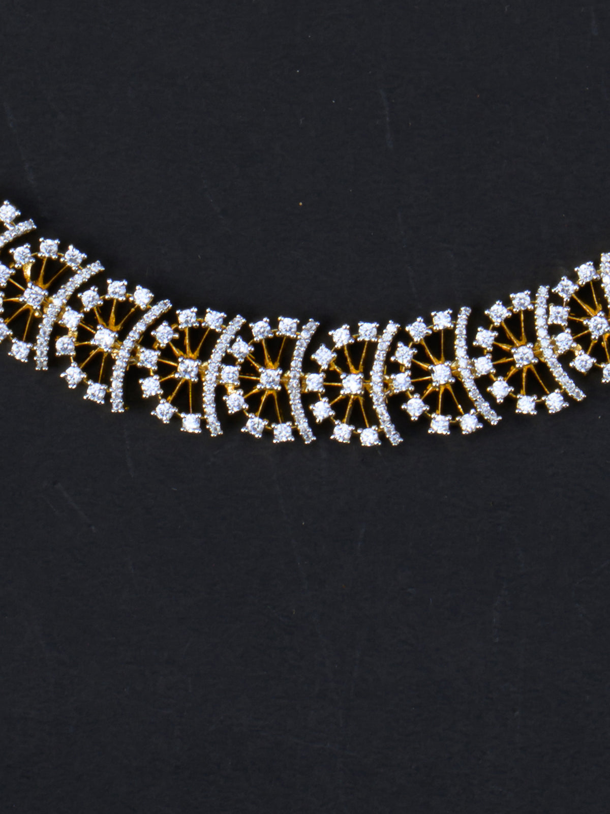 Suryakanti AD Necklace Set - necklace close-up