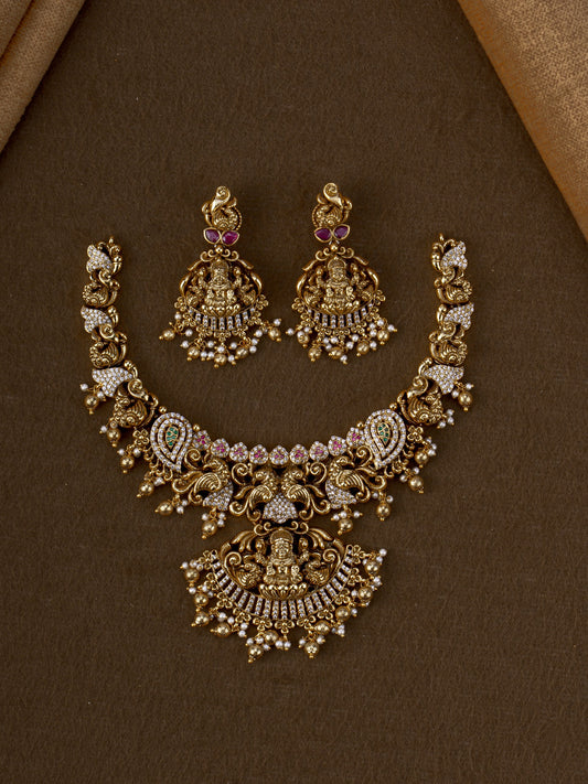 Shobhana Lakshmi Necklace Set