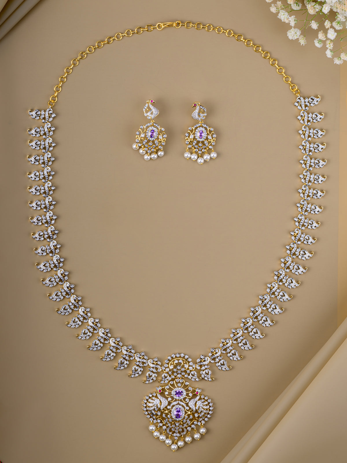 Anshula Diamond Mango Haaram