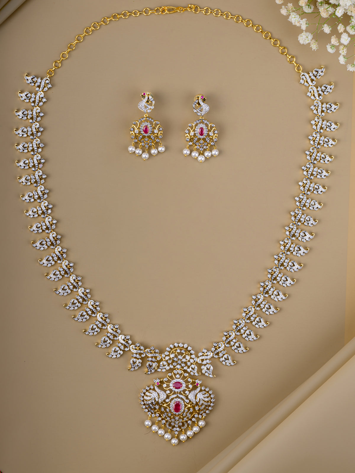 Anshula Diamond Mango Haaram