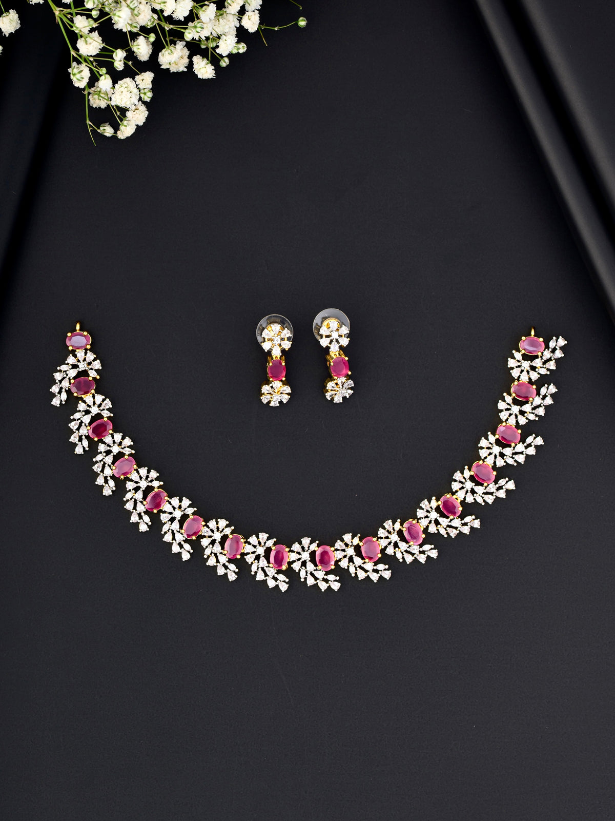 Wave Diamond Necklace