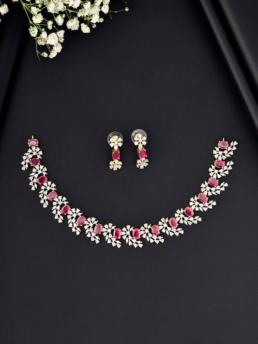 Wave Diamond Necklace