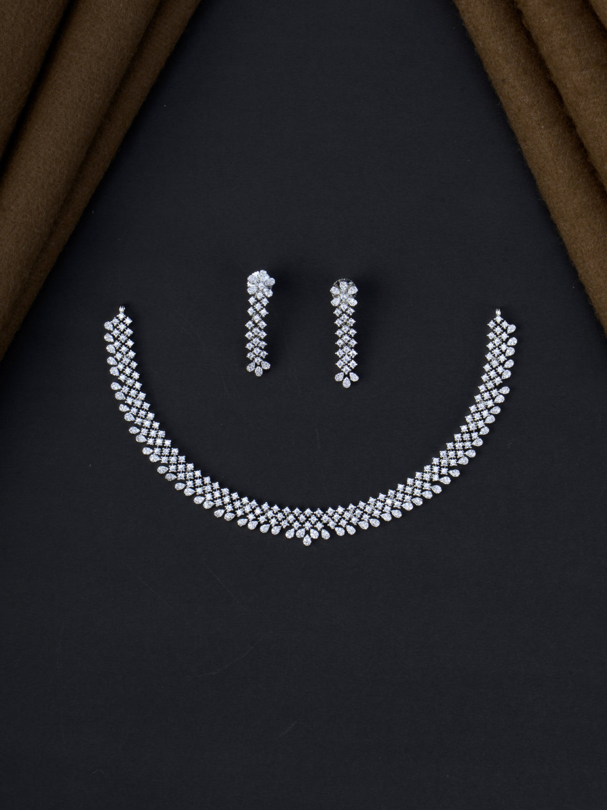 Himani AD Necklace Set - full set