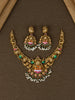 Antique Meenakari Lakshmi Peacock Temple Necklace Set