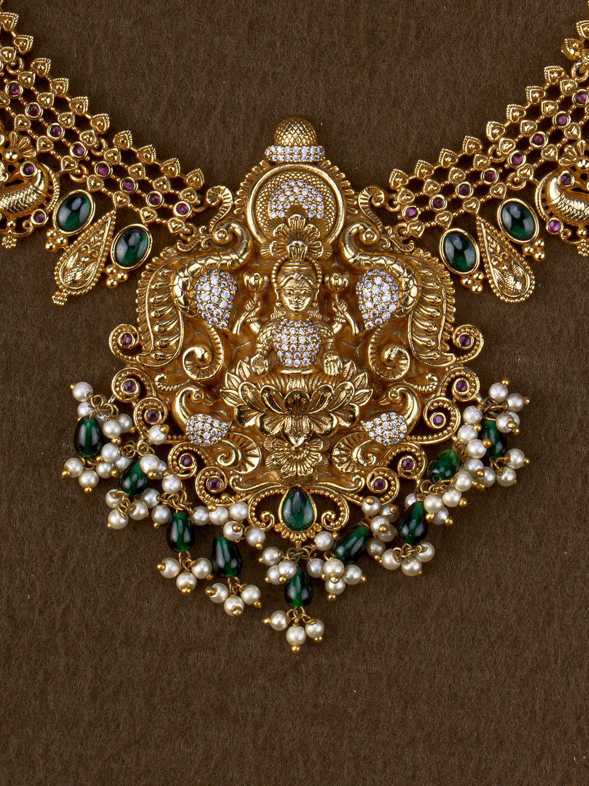 Padmavathi Lakshmi Necklace Set