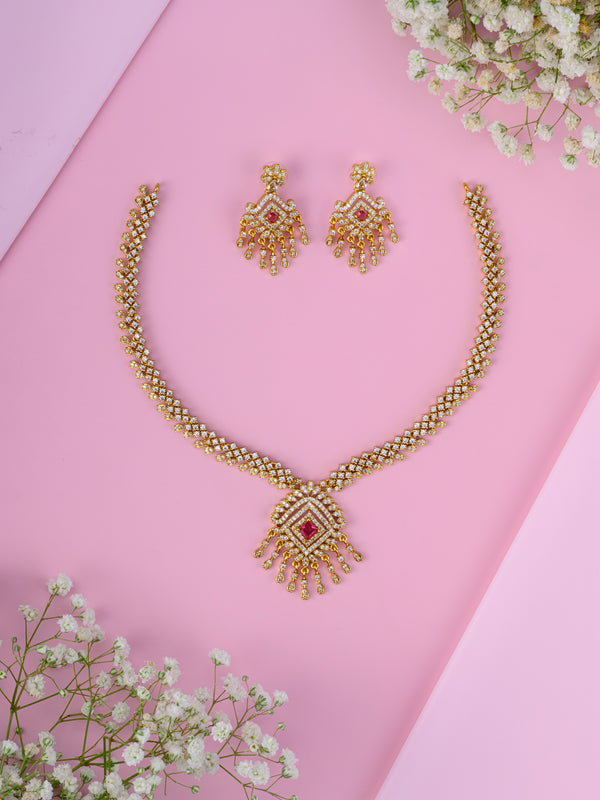Square AD Dazzler Necklace