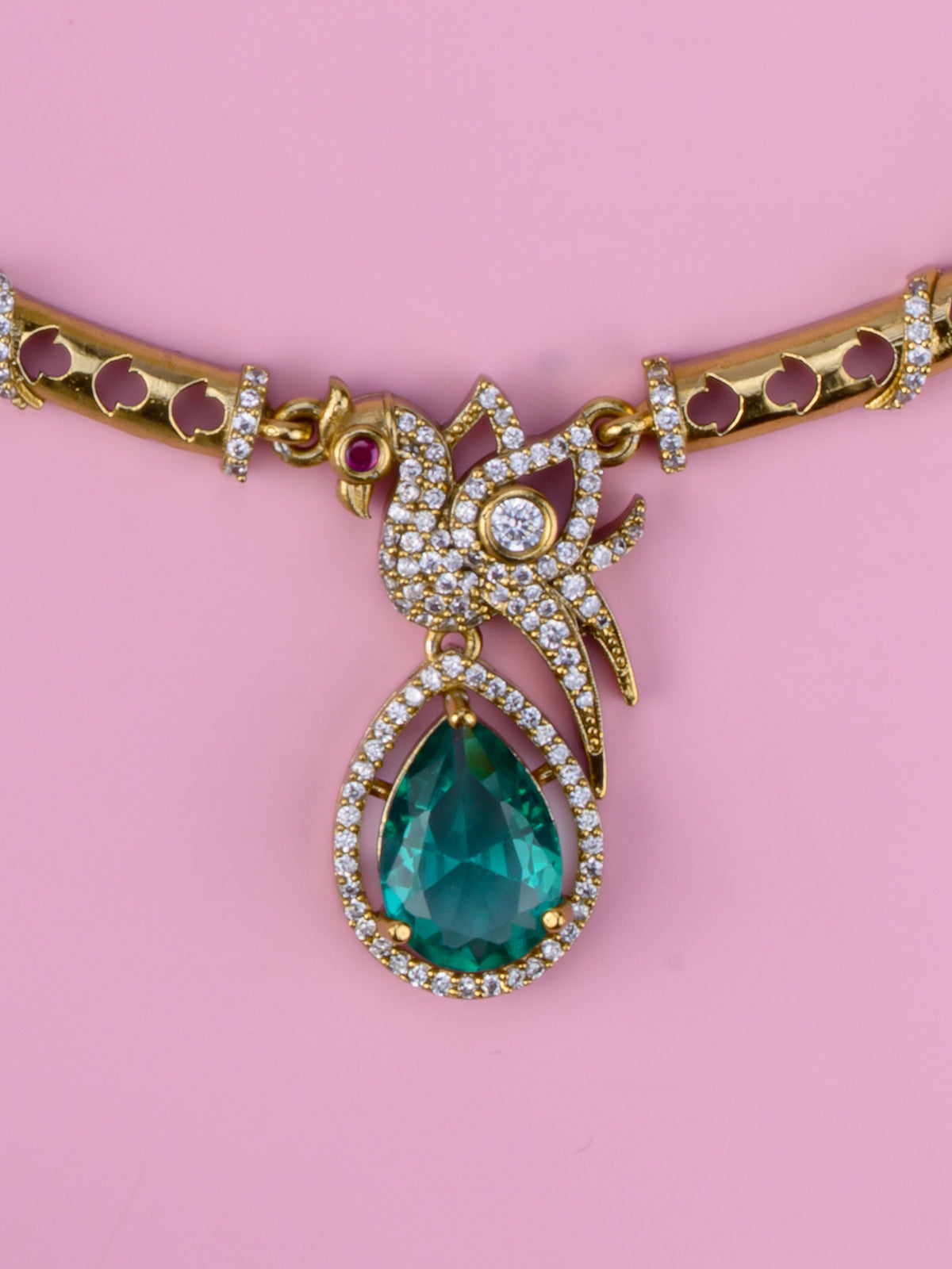 Parrot Drop Hasli Choker