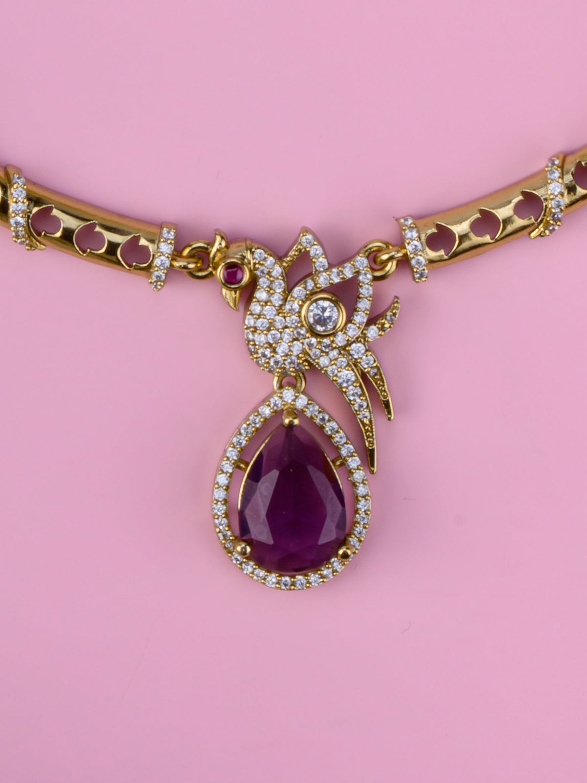 Parrot Drop Hasli Choker