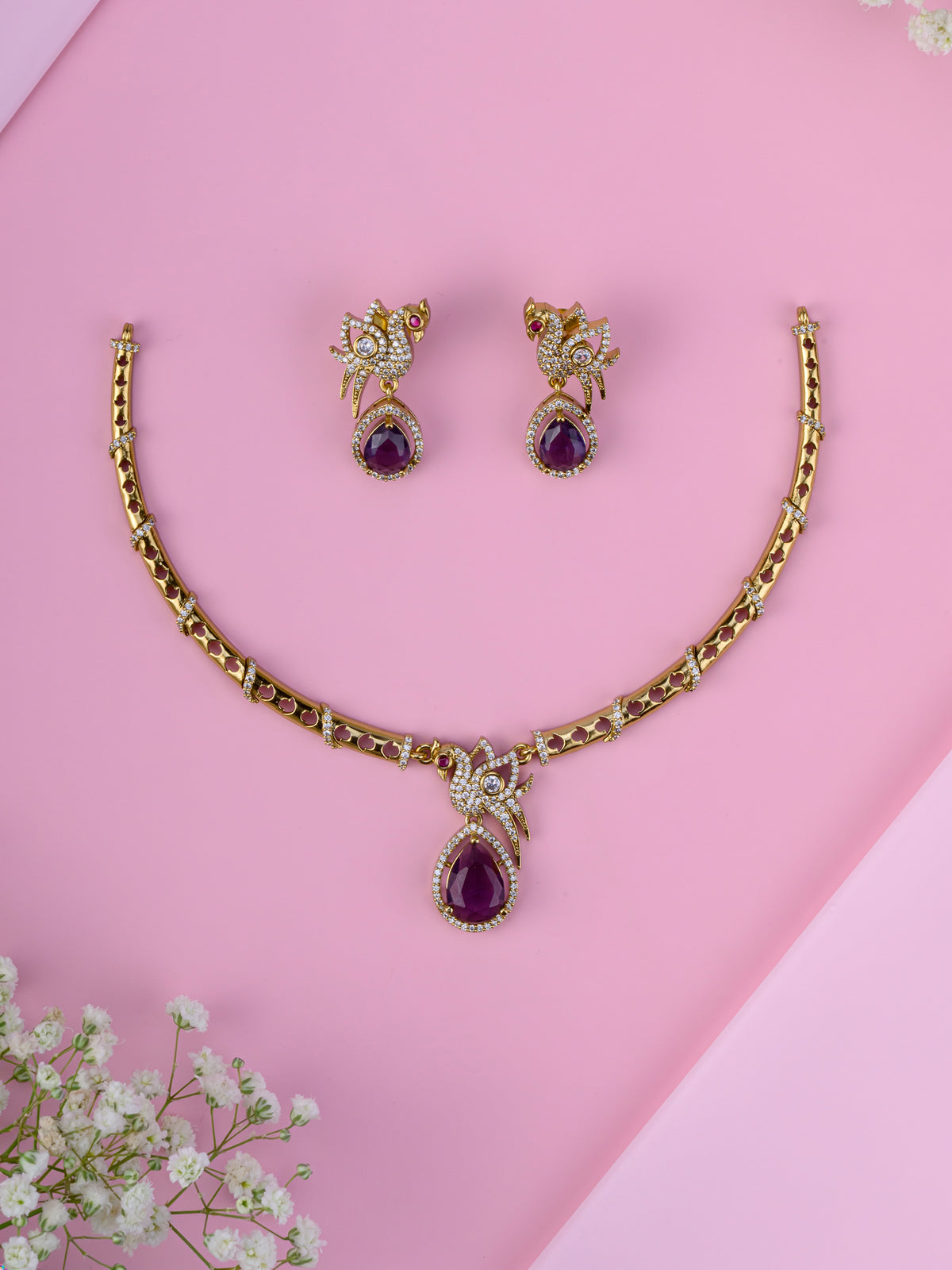 Parrot Drop Hasli Choker