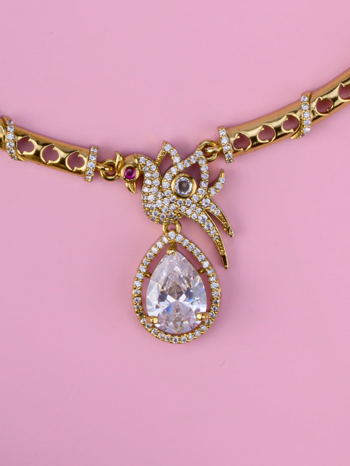 Parrot Drop Hasli Choker