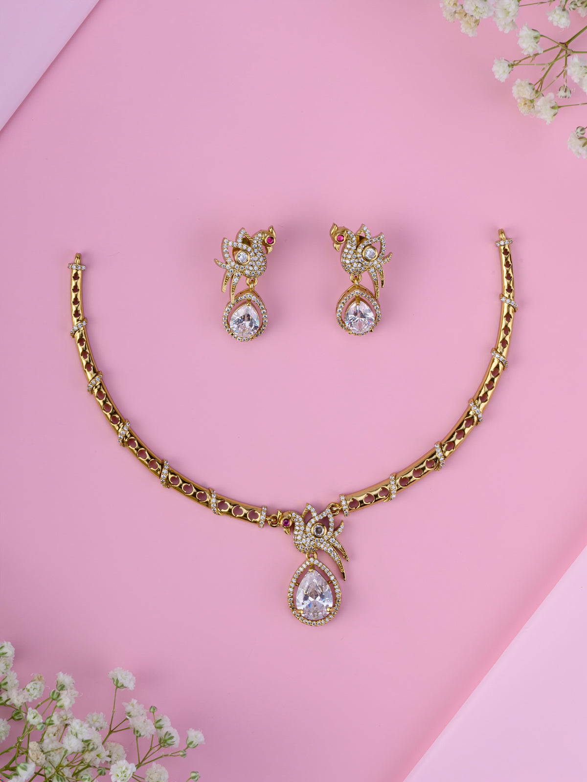 Parrot Drop Hasli Choker