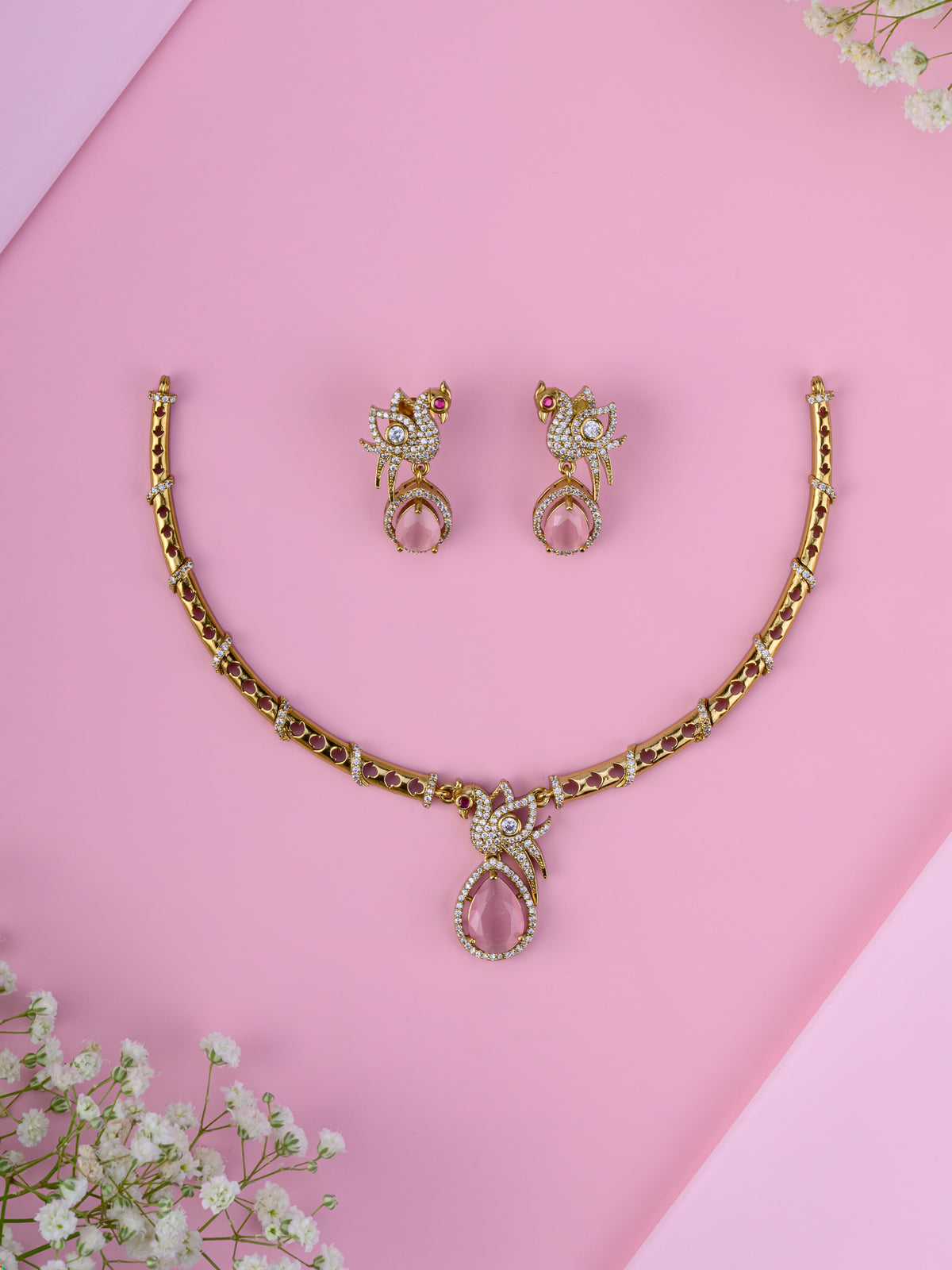 Parrot Drop Hasli Choker