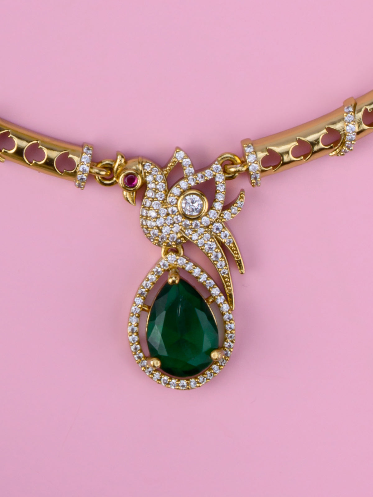 Parrot Drop Hasli Choker