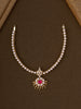 1Gm Gold Plated Muthu Ruby Attigai