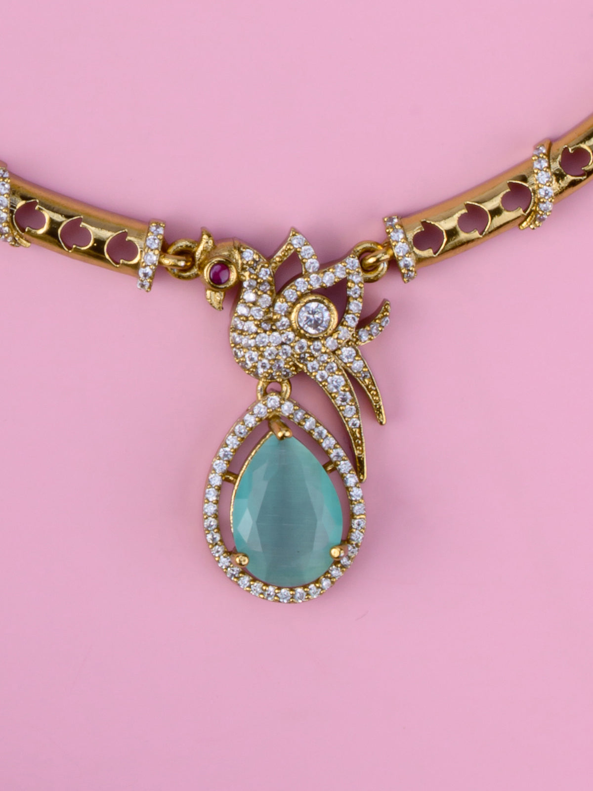 Parrot Drop Hasli Choker