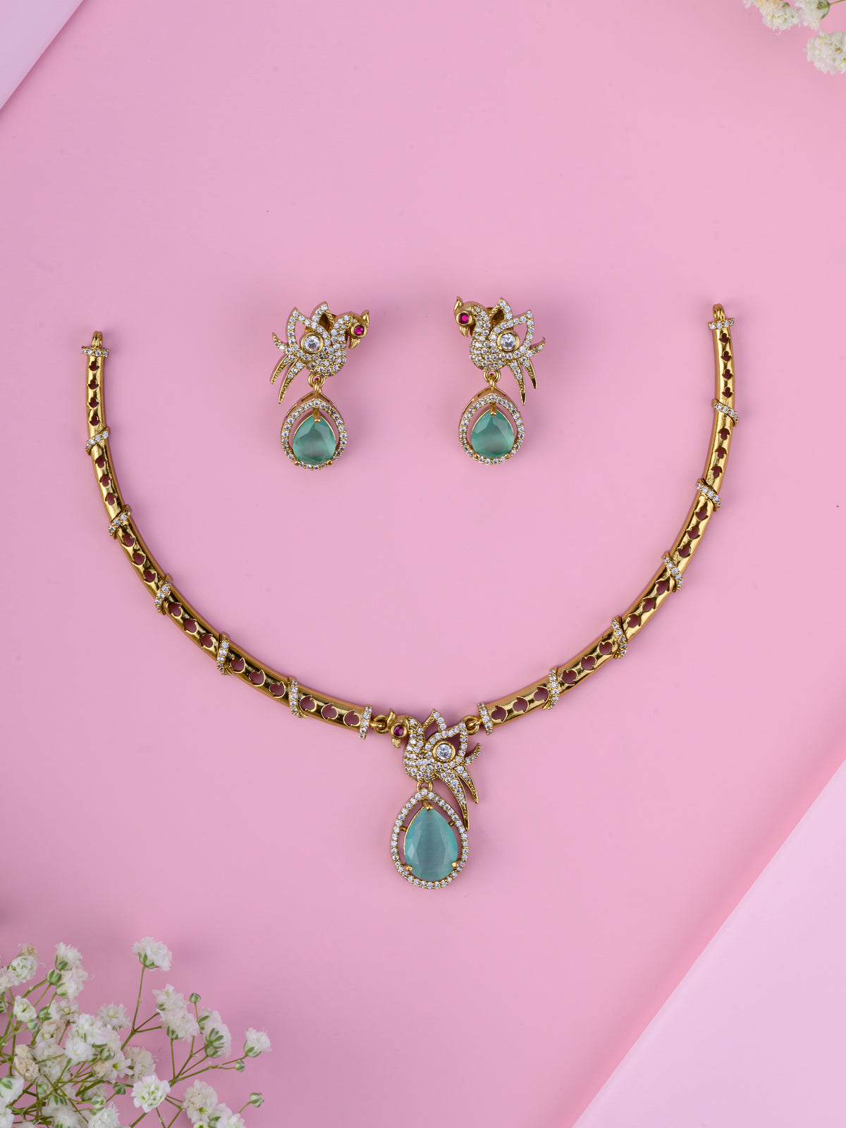 Parrot Drop Hasli Choker