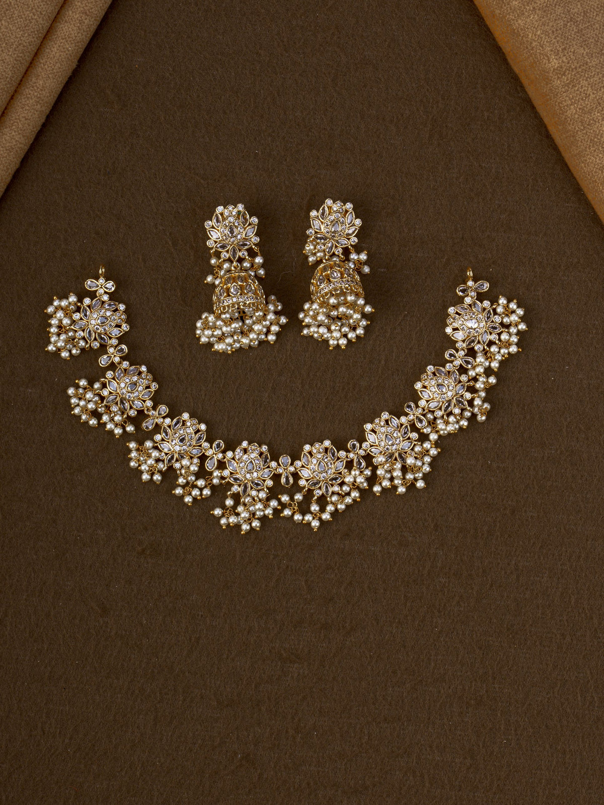 Kamalini Guttapusalu Necklace Set