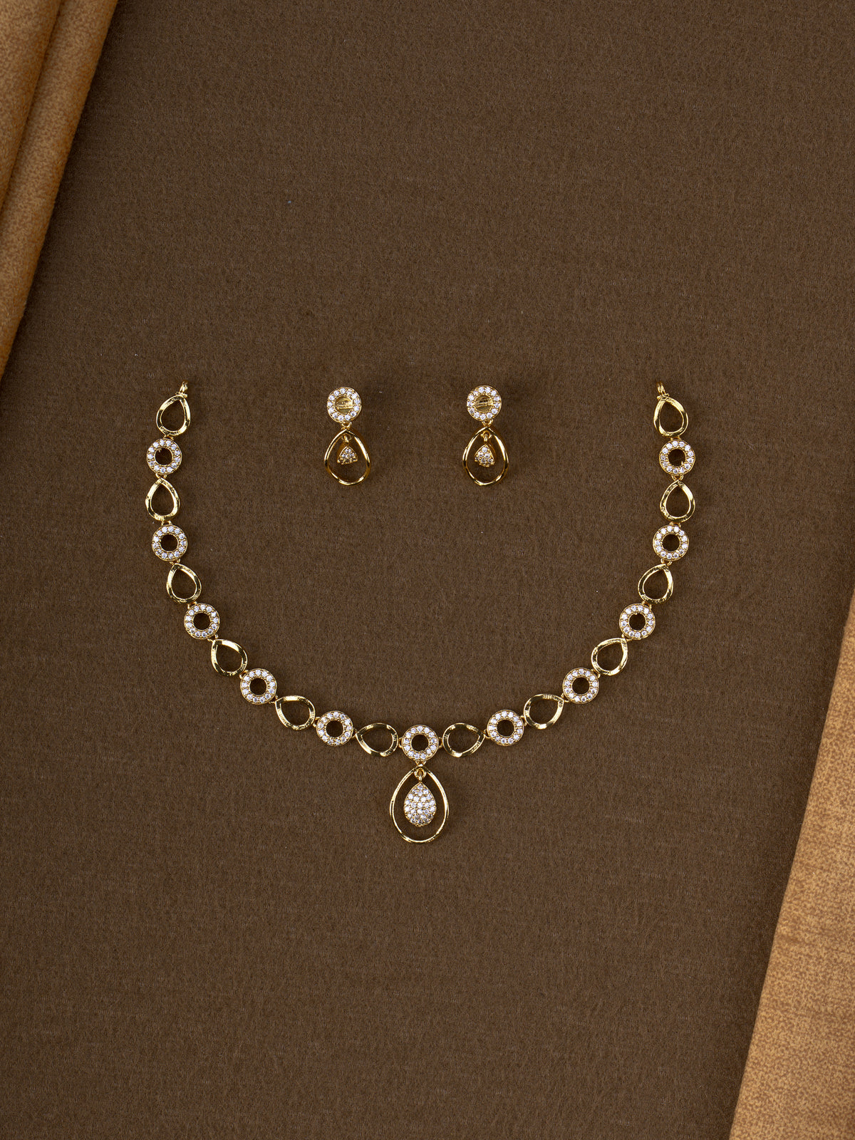 Rings of Diamond Necklace