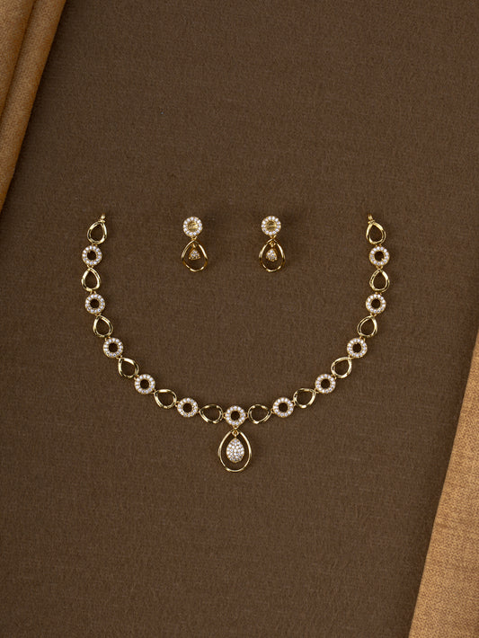 Rings of Diamond Necklace