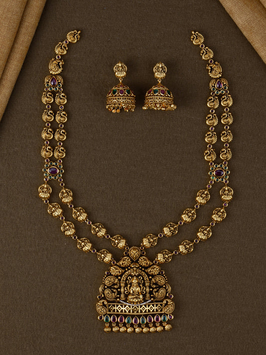 Devalaya Lakshmi Temple Haaram Set