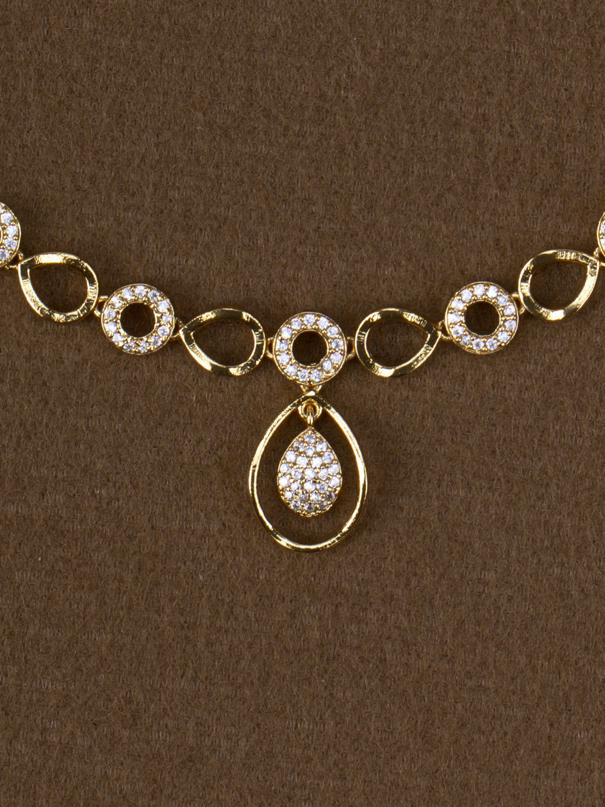 Rings of Diamond Necklace