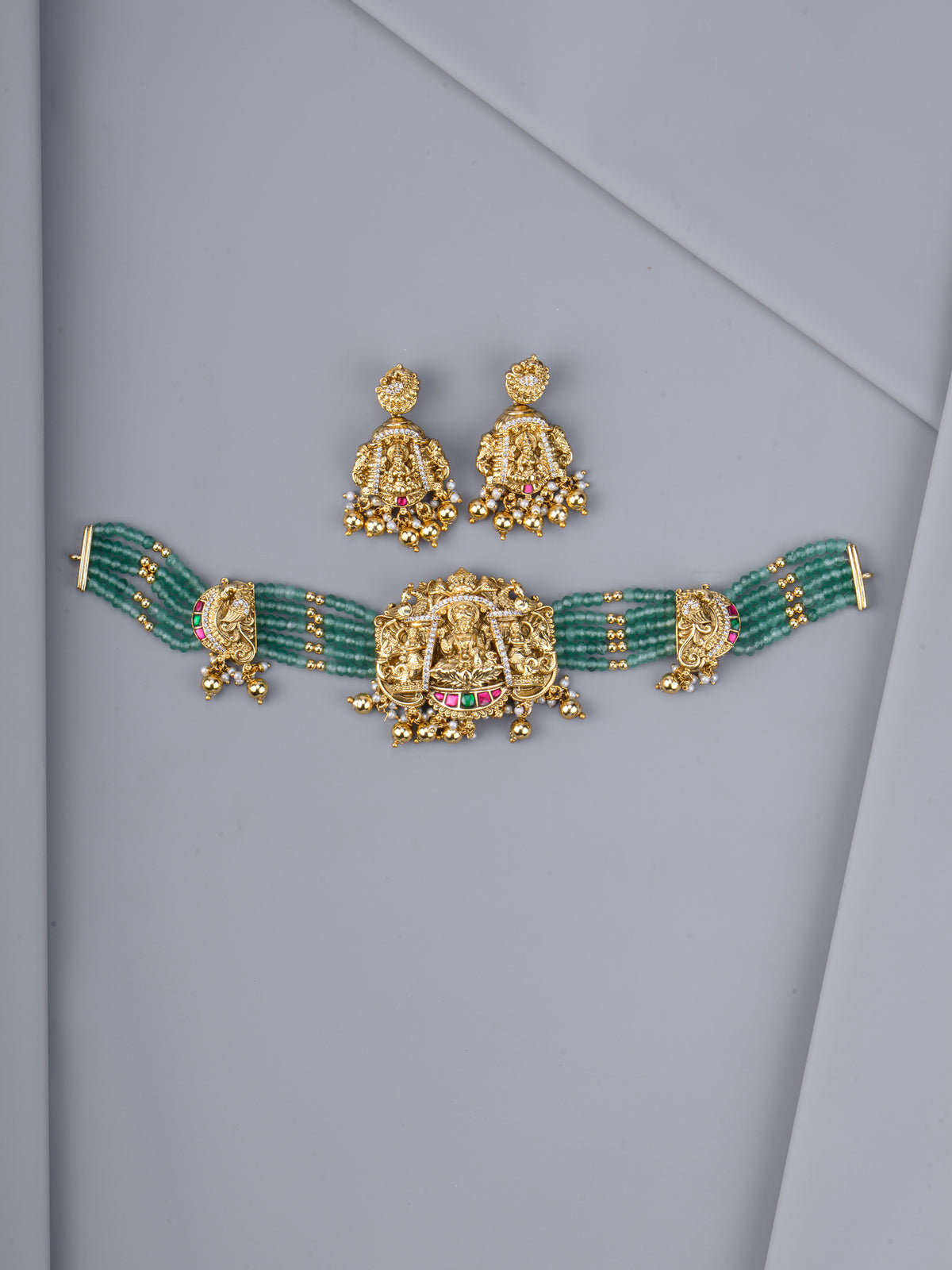 Lakshya Pastel Bead Choker