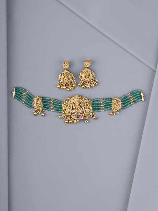 Lakshya Pastel Bead Choker