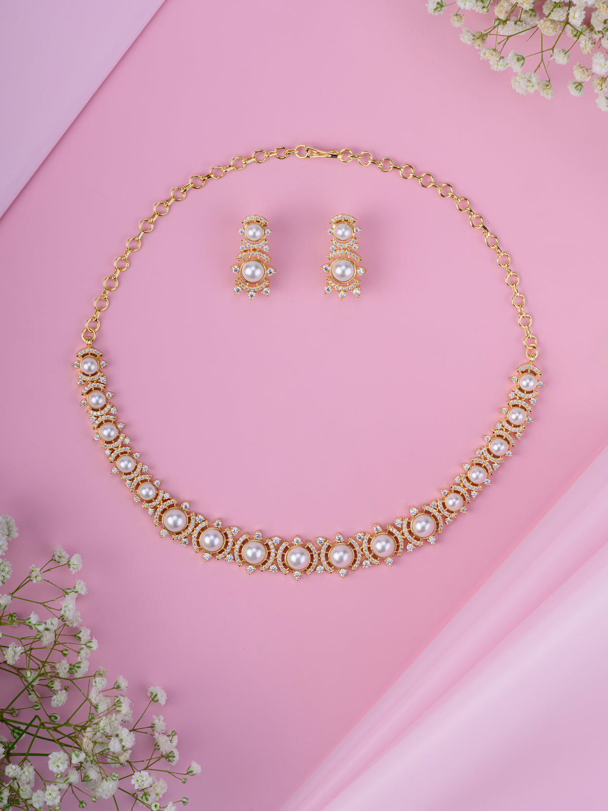Oyester Pearl AD Necklace
