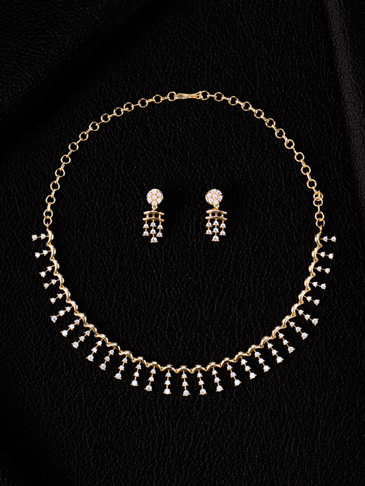 Navami Diamond Replica Necklace