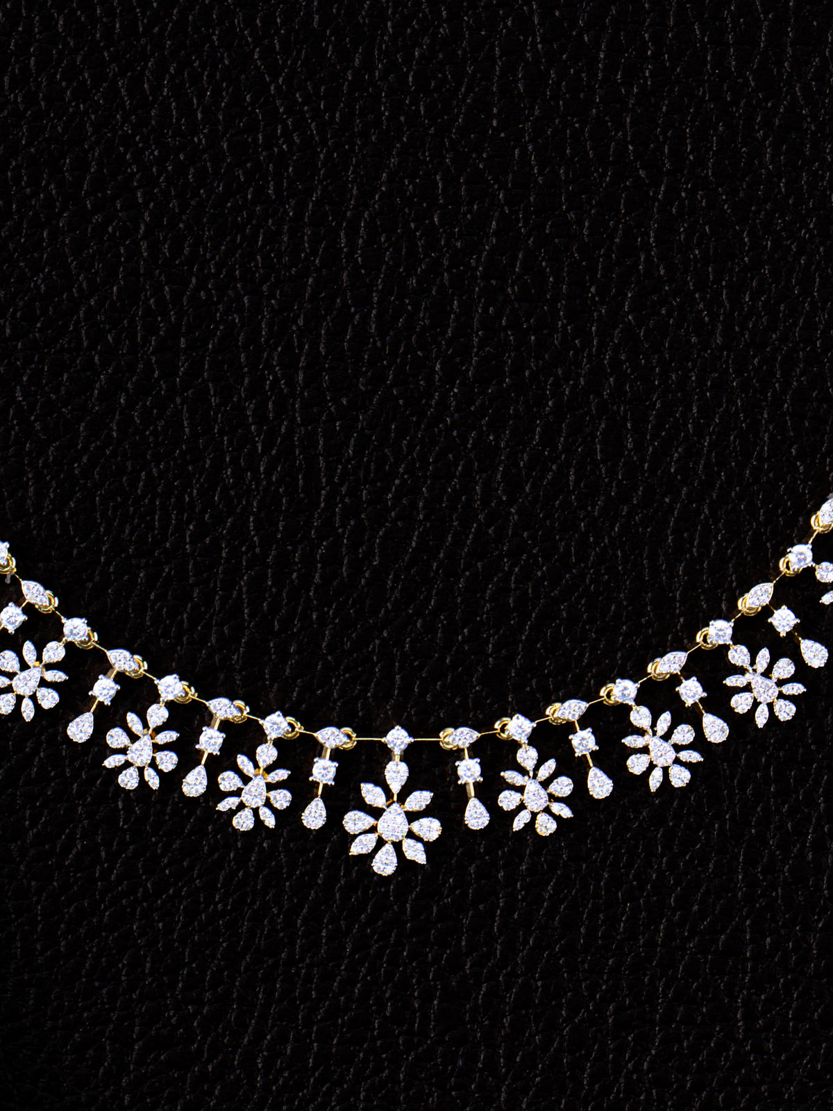 Ozy Diamond Replica Haaram set