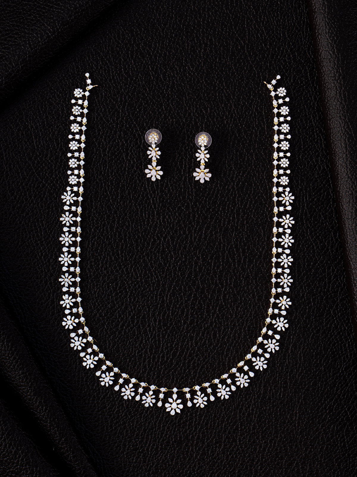 Ozy Diamond Replica Haaram set