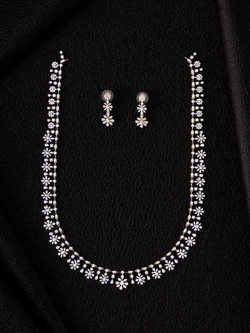 Ozy Diamond Replica Haaram set