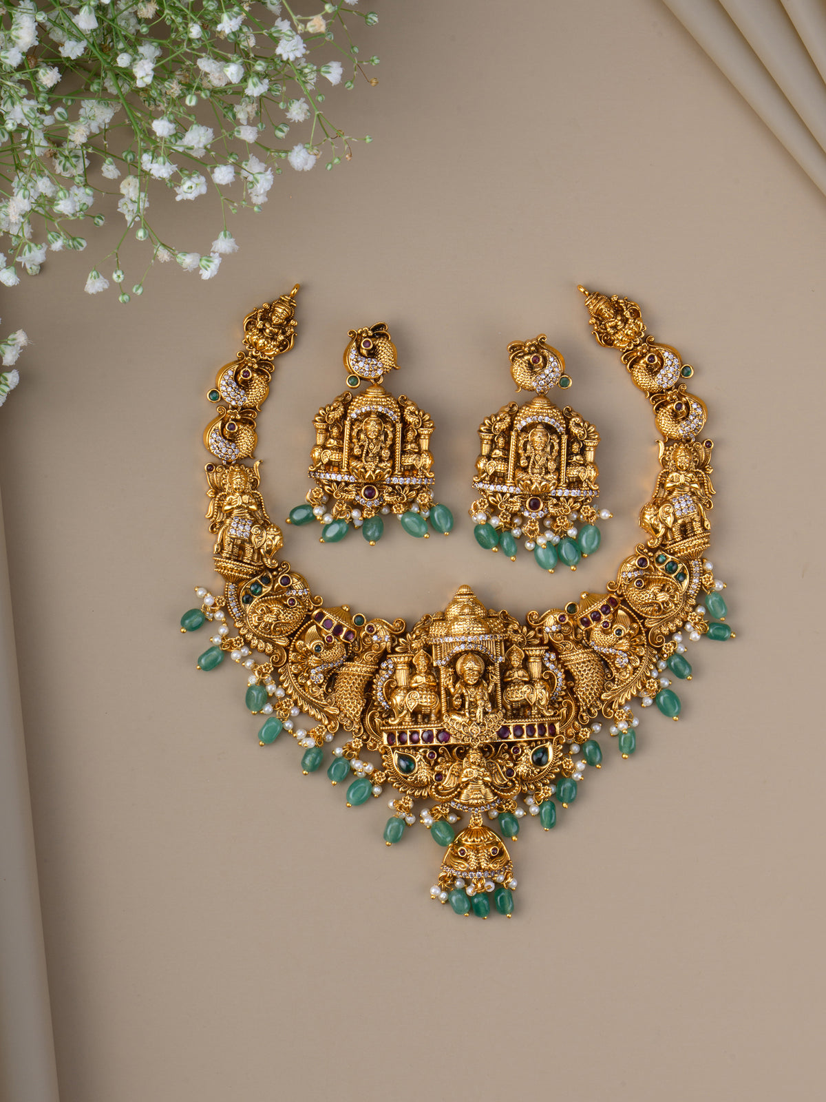 Naveli Nakshi Necklace