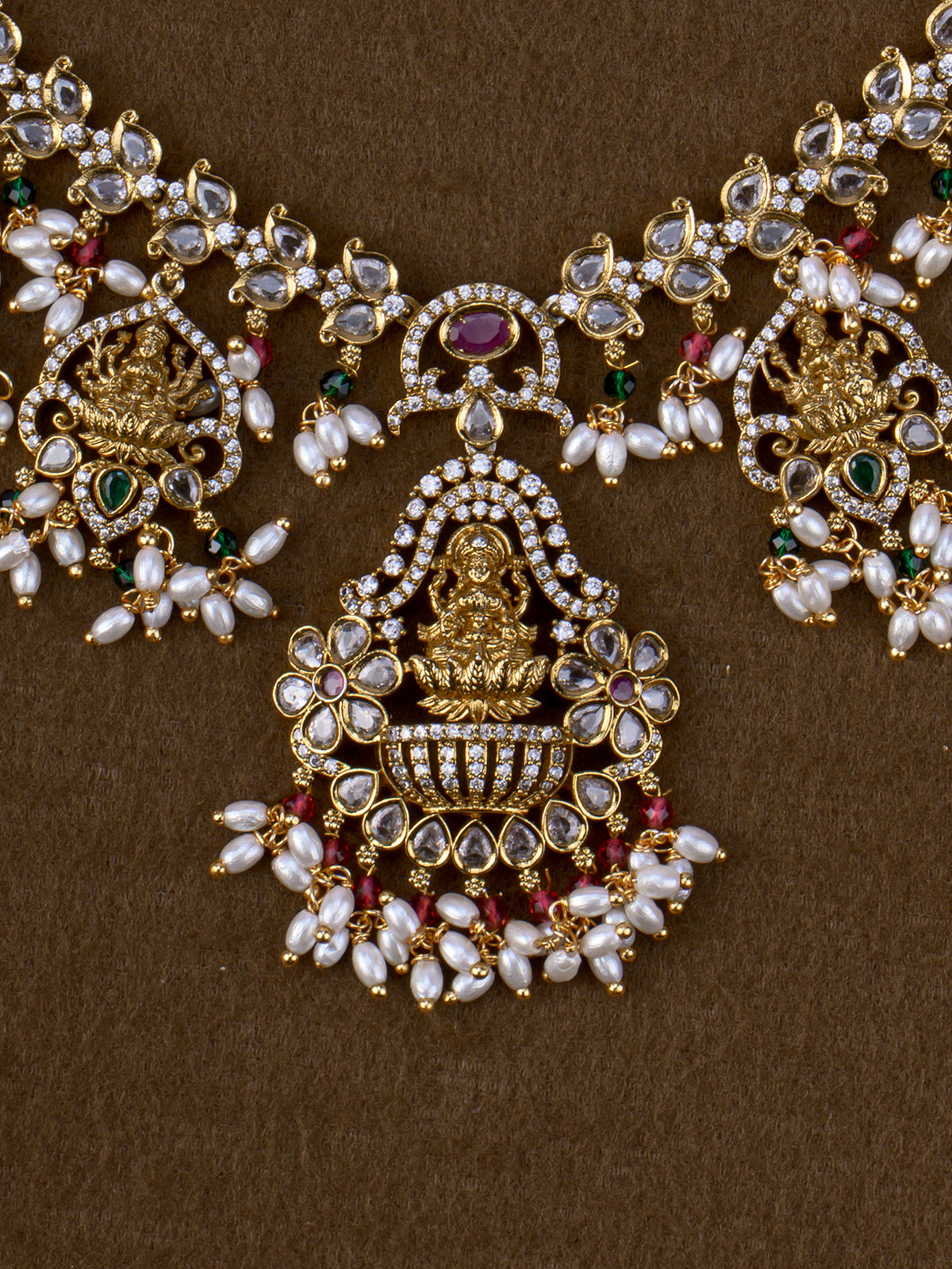 Manasvini Temple Necklace Set