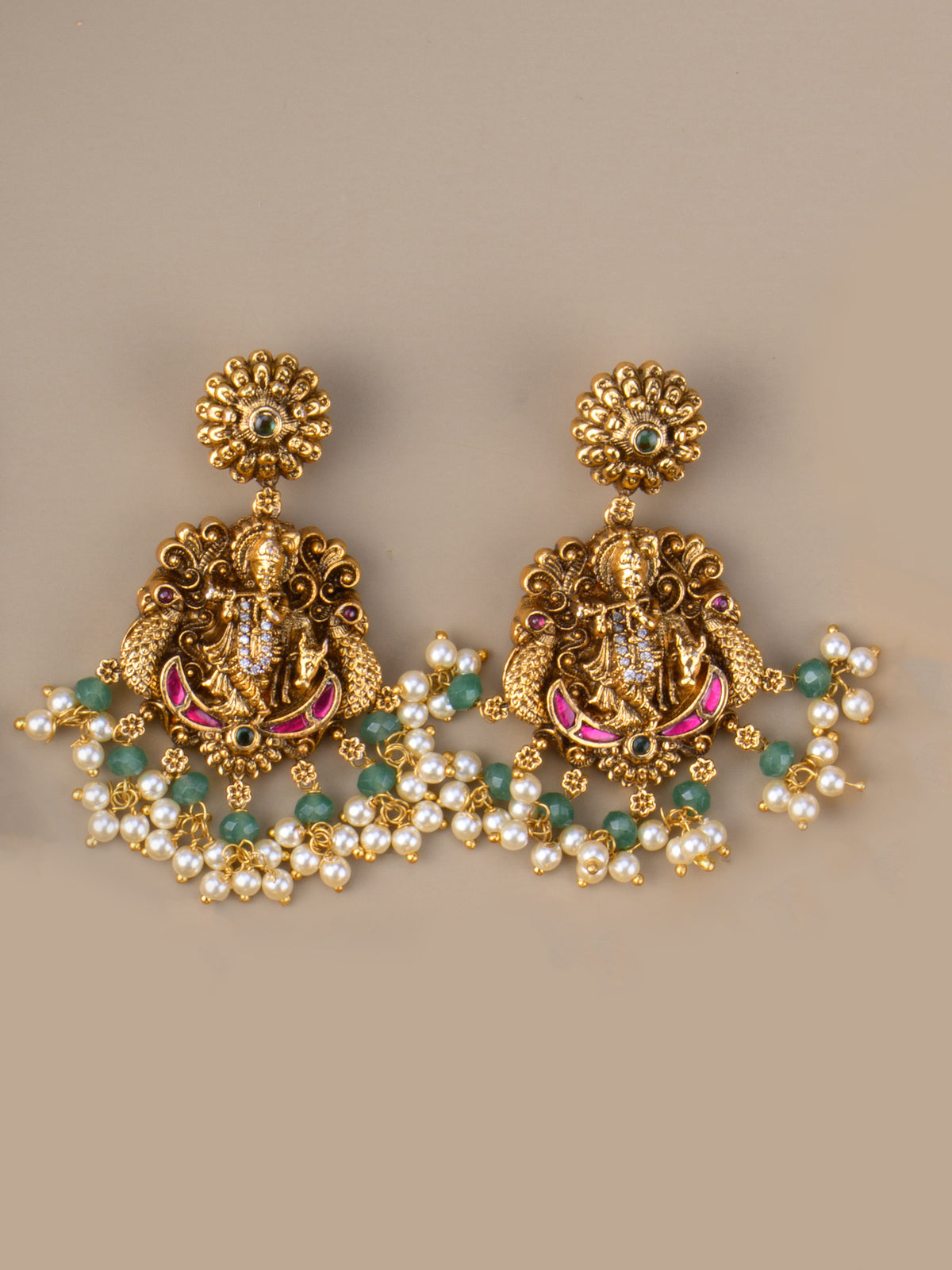 Muralidhara Jadau Antique Necklace