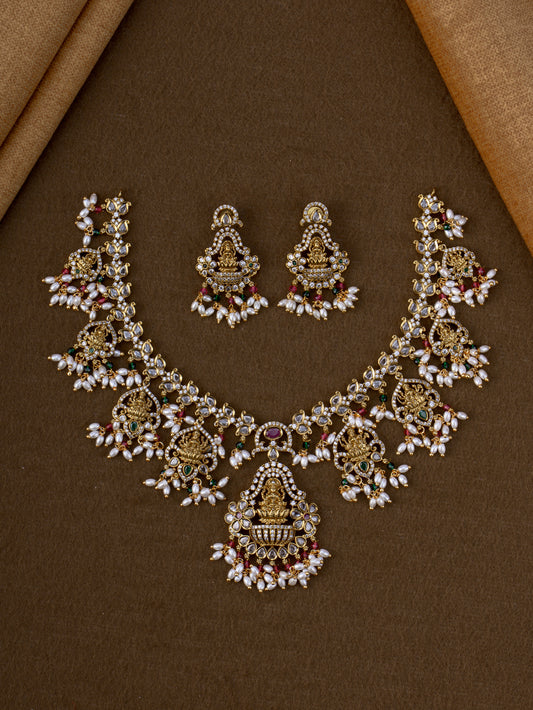 Manasvini Temple Necklace Set