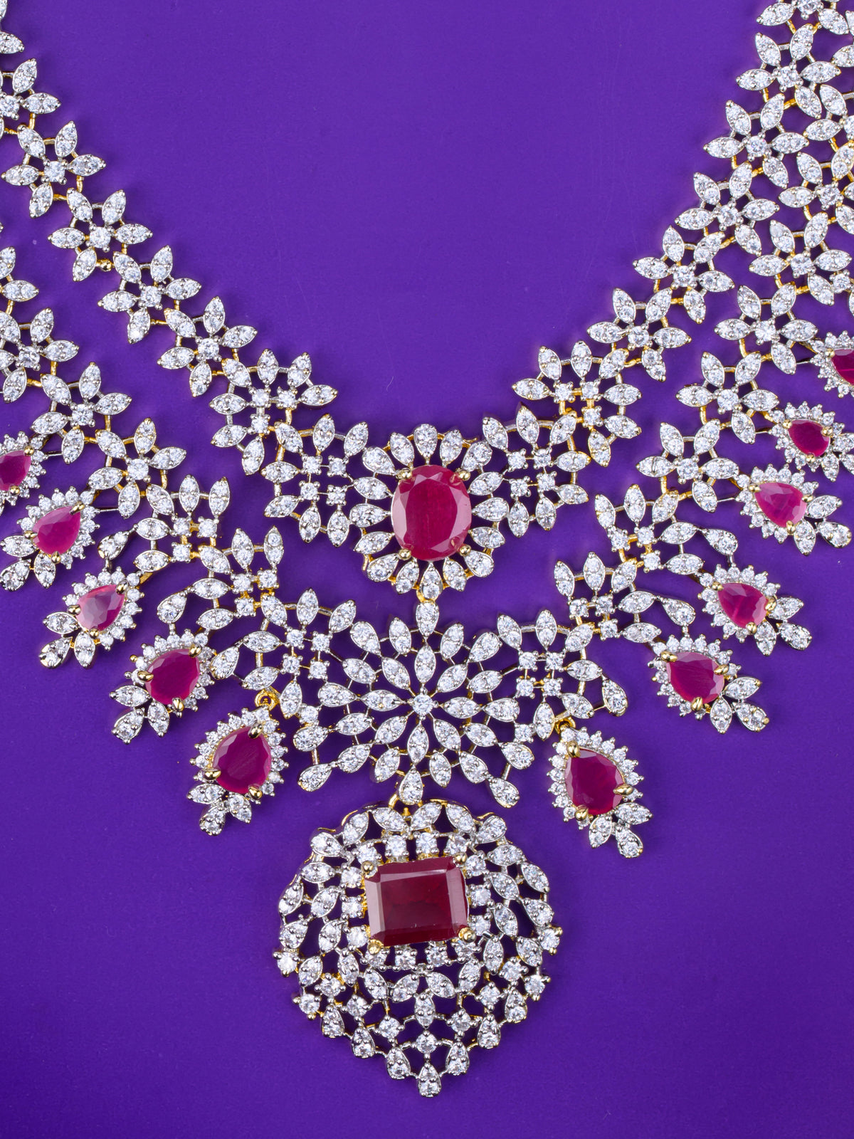 Sola Diamond Mid Haaram set